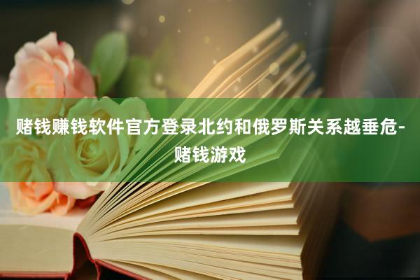 赌钱赚钱软件官方登录北约和俄罗斯关系越垂危-赌钱游戏